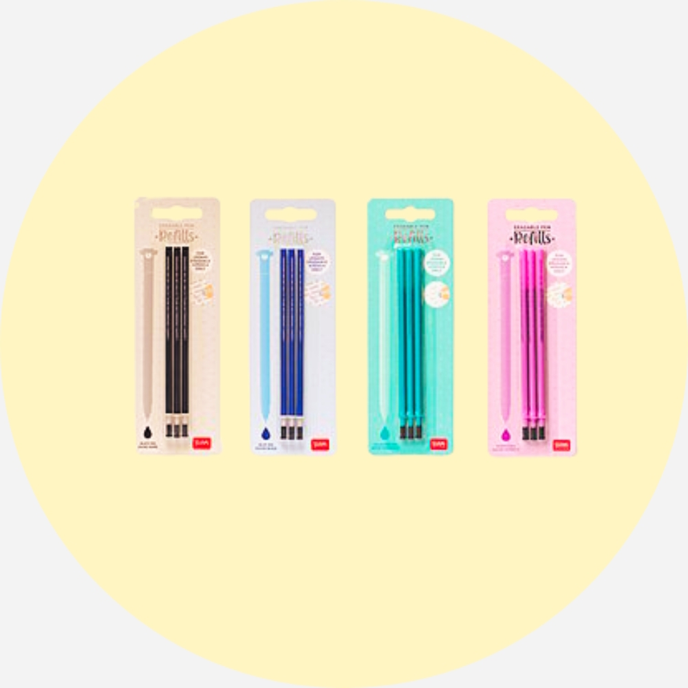 Navigationsgrafik der Kategorie Legami Erasable Gel Pen Nachf�llpackungen