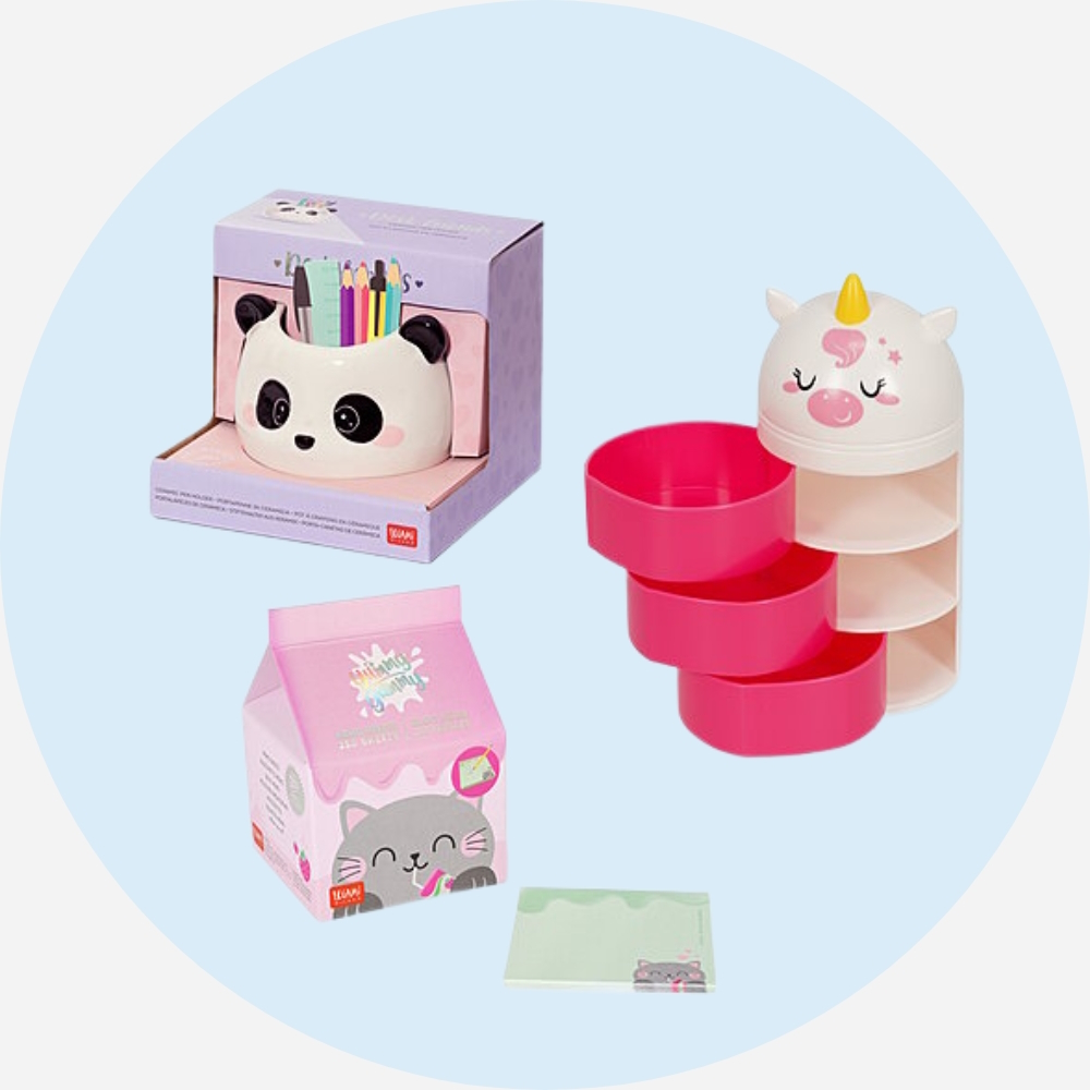 Navigationsgrafik der Kategorie Legami Schreibtisch Zubeh�r