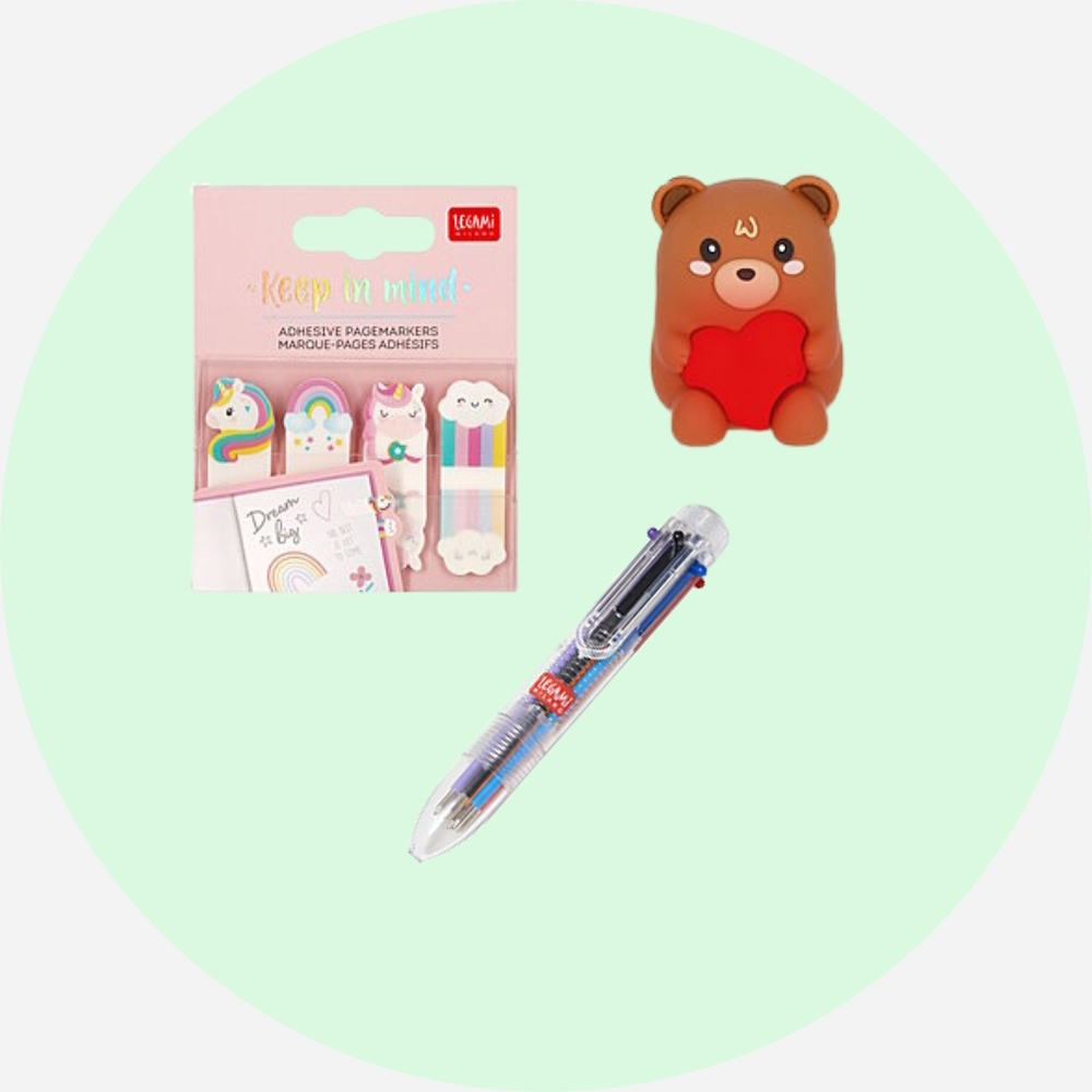 Navigationsgrafik der Kategorie Legami Schreibwaren - B�robedarf allgemein