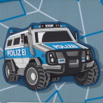 Step by Step Police Truck Motiv Darstellung