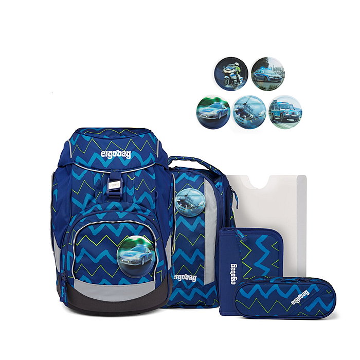 Ergobag Pack FallrückziehBär mit Polizei Kletties