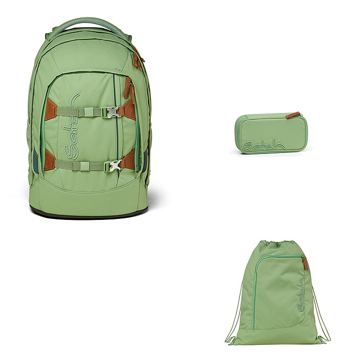 impulse so much pawn Satch Pack Jade Green 3tlg Schulrucksack-Set | schulranzen.net