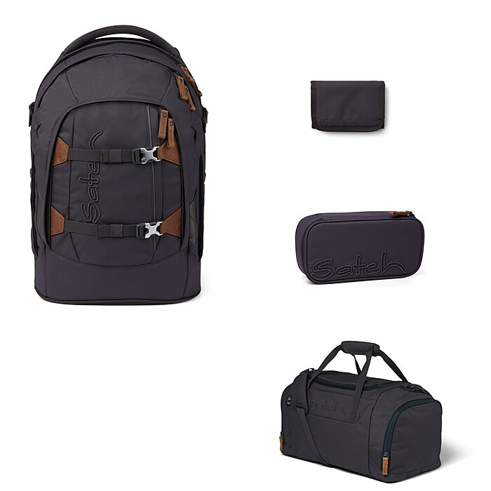 here Easy to understand leave Satch Pack Nordic Grey 4tlg. Schulrucksack-Set | schulranzen.net