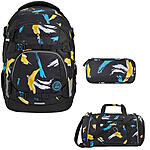Coocazoo MATE Crazy Artnight 3tlg Schulrucksack Set ansehen