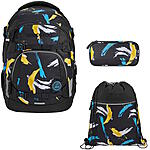 Coocazoo MATE Crazy Artnight 3tlg Schulrucksack Set ansehen