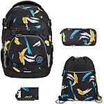 Coocazoo MATE Crazy Artnight 4tlg Schulrucksack Set ansehen