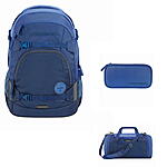 Coocazoo Mate All Blue 3tlg Schulrucksack Set ansehen