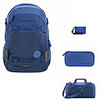Coocazoo Mate All Blue 4tlg Schulrucksack Set ansehen