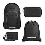 Coocazoo Mate Black Coal Schulrucksack Set 4tlg ansehen