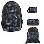 Coocazoo Mate Grey Rocks 4tlg Schulrucksack Set ansehen