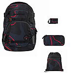 Coocazoo Mate Lava Lines 4tlg Schulrucksack Set ansehen