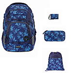 Coocazoo Mate Tropical Night 4tlg Schulrucksack Set ansehen