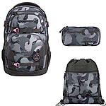 Coocazoo PORTER Bubble Brush 3tlg Schulrucksack Set ansehen
