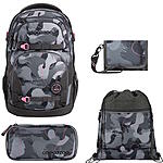 Coocazoo PORTER Bubble Brush 4tlg Schulrucksack Set ansehen