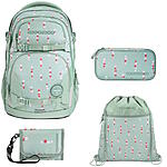 Coocazoo PORTER Dancing Dots 4tlg Schulrucksack Set ansehen