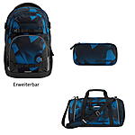 Coocazoo PORTER Electric Ice 3tlg Schulrucksack Set ansehen