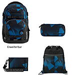 Coocazoo PORTER Electric Ice 4tlg Schulrucksack Set ansehen