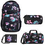 Coocazoo PORTER Floral Artnight 4tlg Schulrucksack Set ansehen