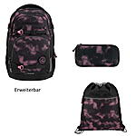 Coocazoo PORTER Pink Illusion 3tlg Schulrucksack Set ansehen