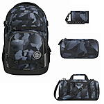 Coocazoo Porter Grey Rocks 4tlg Schulrucksack Set ansehen