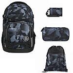 Coocazoo Porter Grey Rocks 4tlg Schulrucksack Set ansehen