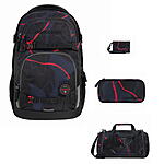 Coocazoo Porter Lava Lines 4tlg Schulrucksack Set ansehen