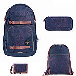 Coocazoo Porter Sweet Rose 4tlg Schulrucksack Set ansehen