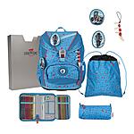 DerDieDas ErgoFlex Light Superflash Schulranzen Set Blue Ice ansehen