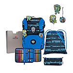 DerDieDas ErgoFlex Tiny Superflash Blue Robot Schulranzenset ansehen