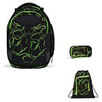 Satch Match Green Supreme 2024 3tlg Schulrucksack-Set ansehen