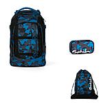 Satch Pack Blue Triangel 3 tlg. Set inkl. Sportbeutel