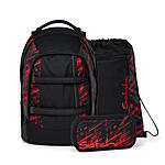Satch Pack Night Rider 3 tlg. Set Schulrucksack ansehen