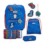 Scout Genius Blue Dino Schulranzensetset ansehen