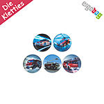 ergobag Klettie-Set Feuerwehr, 5 tlgs Kletties-Set zum wechseln ansehen