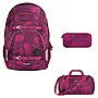 Coocazoo MATE Berry Bubbles Schulrucksack Set 3tlg