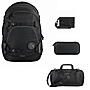 Coocazoo MATE Black Coal Schulrucksack Set 4tlg