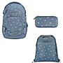 Coocazoo MATE Bloomy Daisy 3tlg Schulrucksack Set