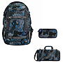 Coocazoo MATE Blue Craft Schulrucksack Set 3tlg