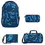 Coocazoo MATE Breaking Waves 4tlg Schulrucksack Set