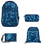 Coocazoo MATE Breaking Waves 4tlg Schulrucksack Set