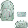 Coocazoo MATE Dancing Dots 3tlg Schulrucksack Set
