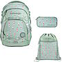 Coocazoo MATE Dancing Dots 3tlg Schulrucksack Set