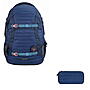 Coocazoo MATE Diamond Lines Schulrucksack Set 2tlg