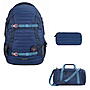 Coocazoo MATE Diamond Lines Schulrucksack Set 3tlg