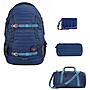 Coocazoo MATE Diamond Lines Schulrucksack Set 4tlg