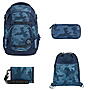 Coocazoo MATE Geometric Sky 4tlg Schulrucksack Set