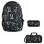 Coocazoo MATE Reflective Graffiti Schulrucksack Set 3tlg