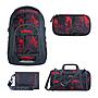 Coocazoo Mate Broken Black Schulrucksack Set 4tlg