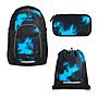 Coocazoo Mate Mystic Clouds Schulrucksack Set 3tlg