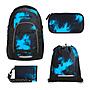 Coocazoo Mate Mystic Clouds Schulrucksack Set 4tlg